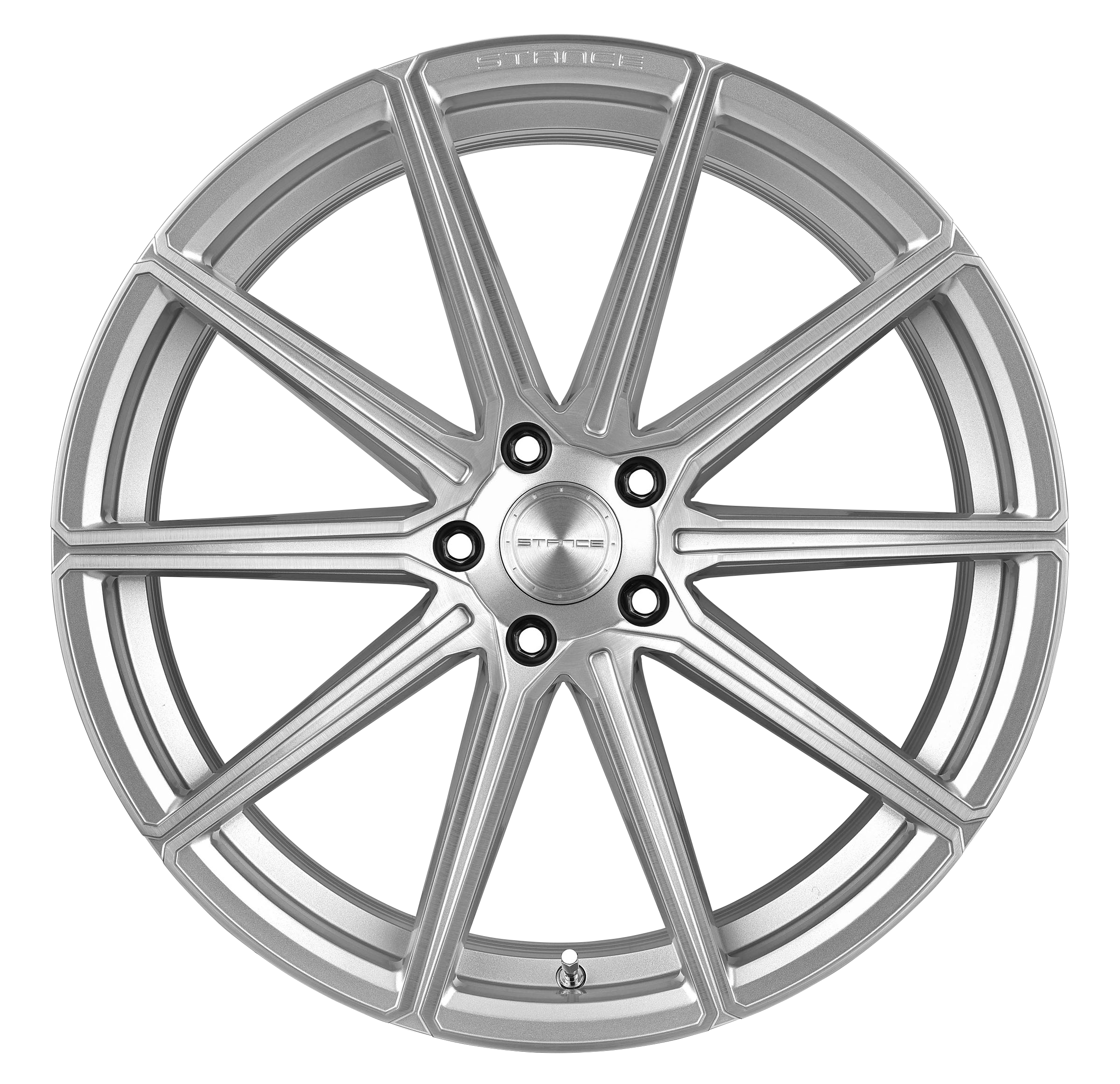 20” Stance SF09 Brush Silver Concave Wheels - Set of 4 - - Motorsports LA