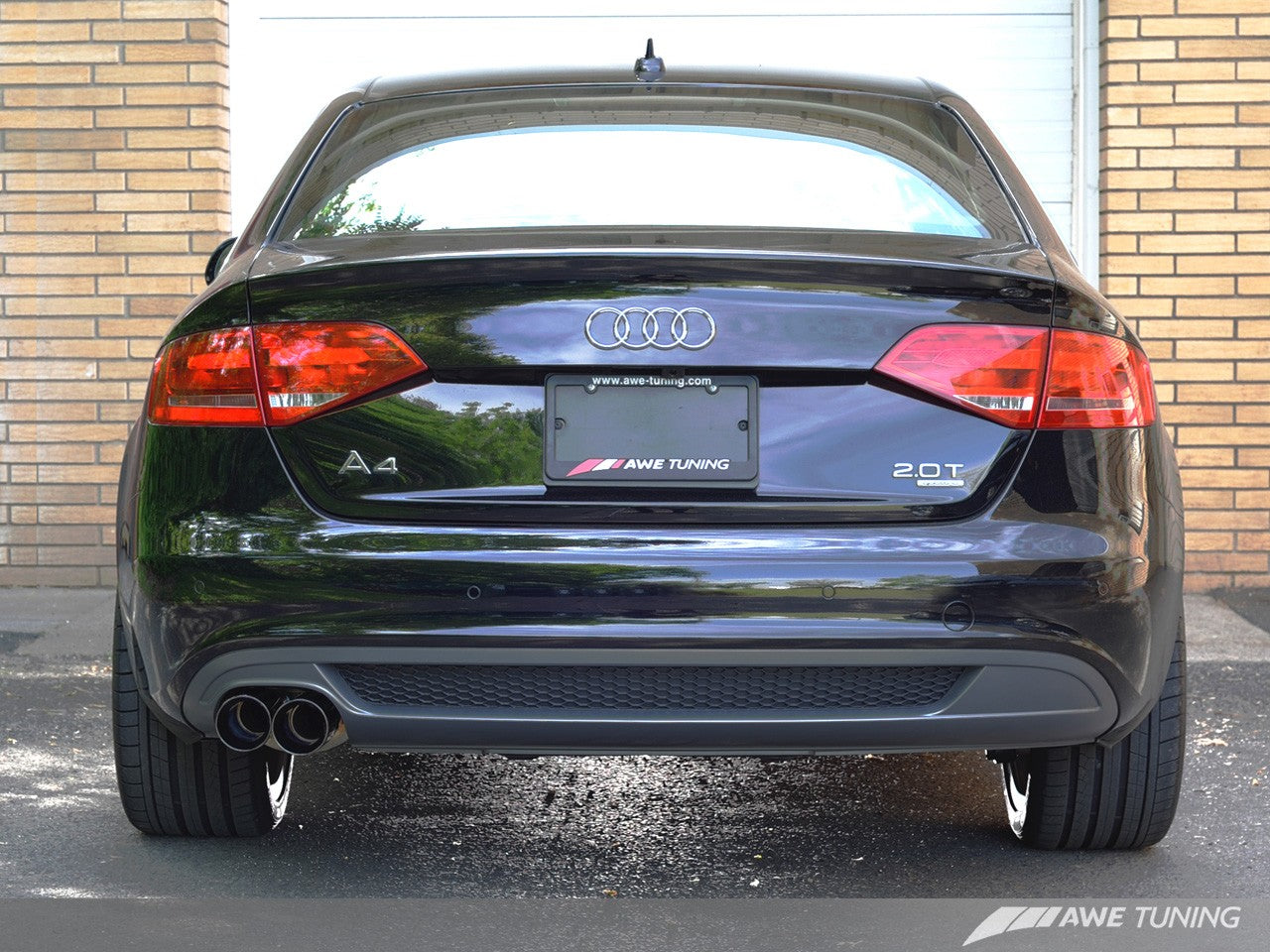 AWE Resonated Performance Downpipe for Audi B8 / B8.5 2.0T - Motorsports LA