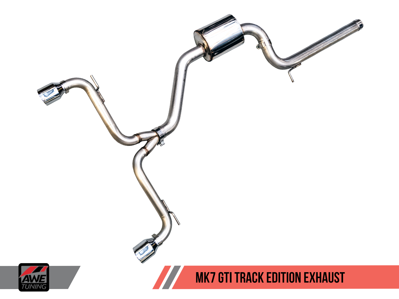 AWE Track Edition Exhaust for VW MK7 GTI - Motorsports LA