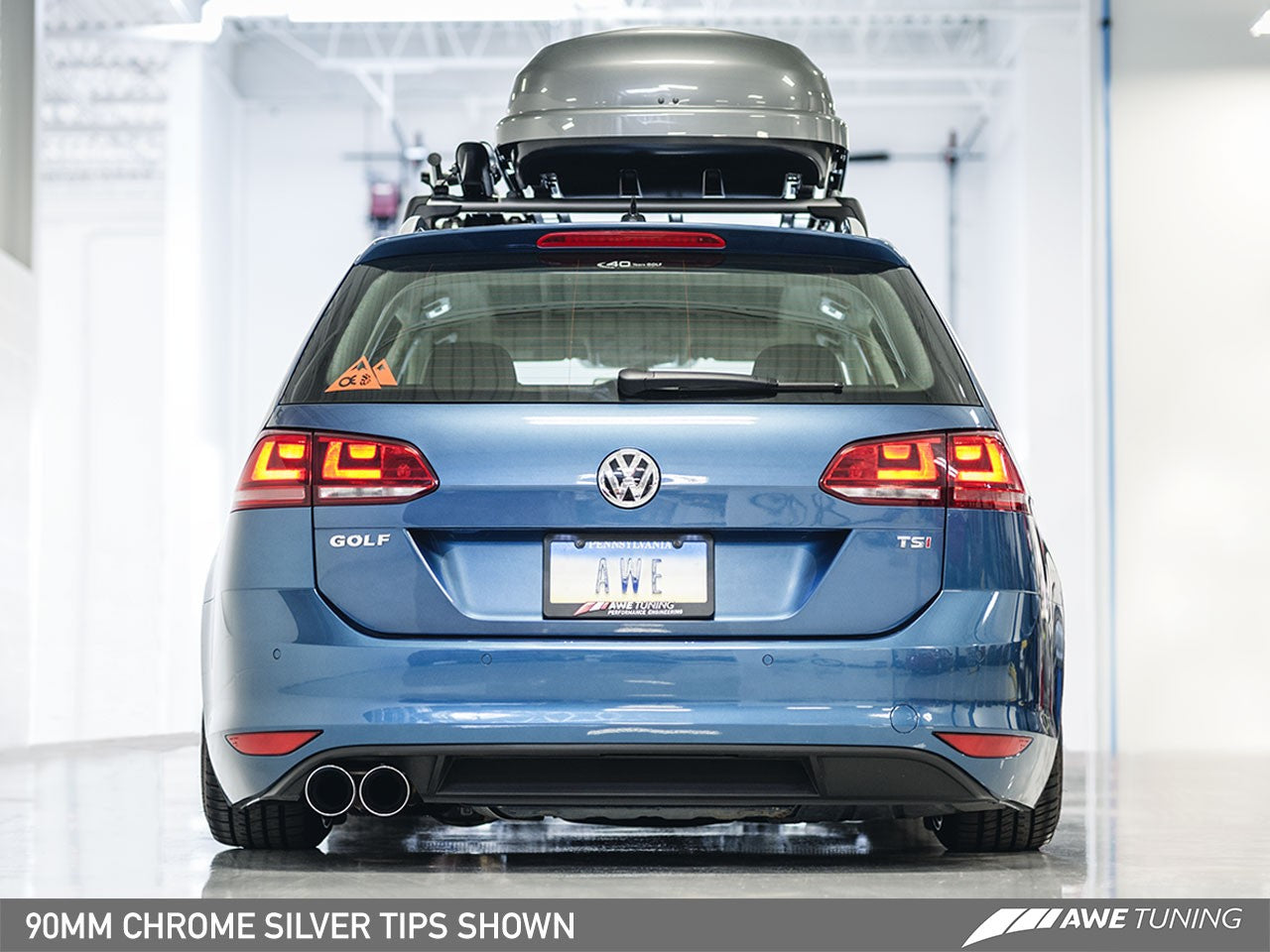 AWE Track Edition Exhaust for VW MK7 Golf SportWagen - Motorsports LA