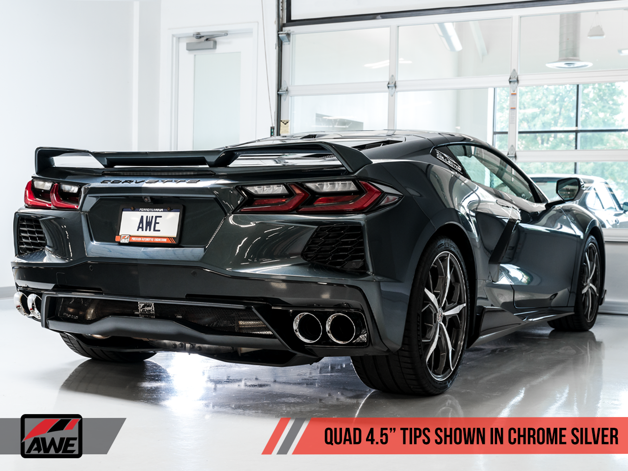 AWE Touring Edition Exhaust for C8 Corvette - Motorsports LA