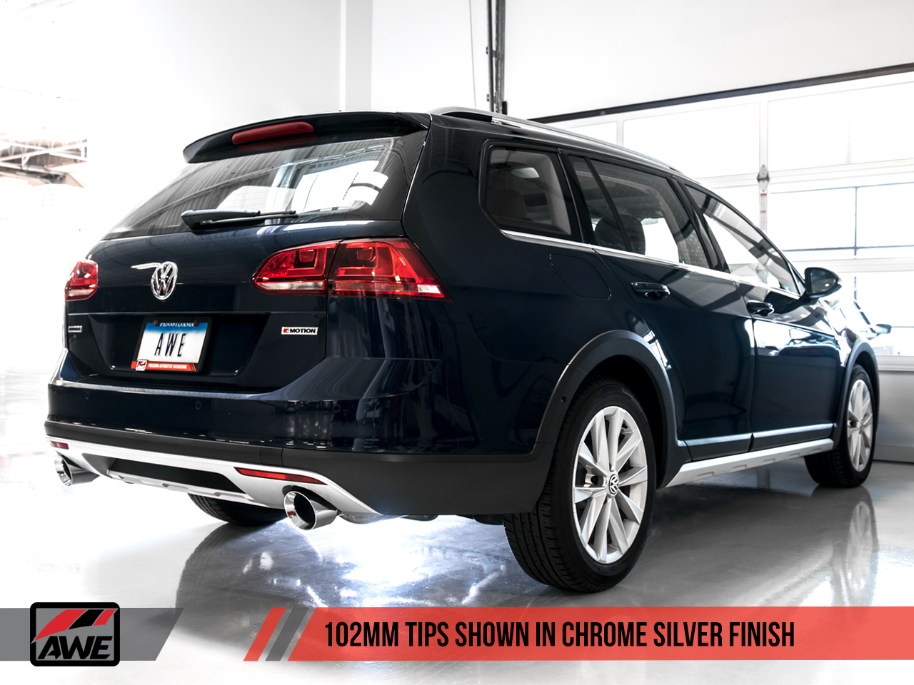 AWE Touring Edition Exhaust for VW Golf Alltrack / Sportwagen 4Motion - Motorsports LA