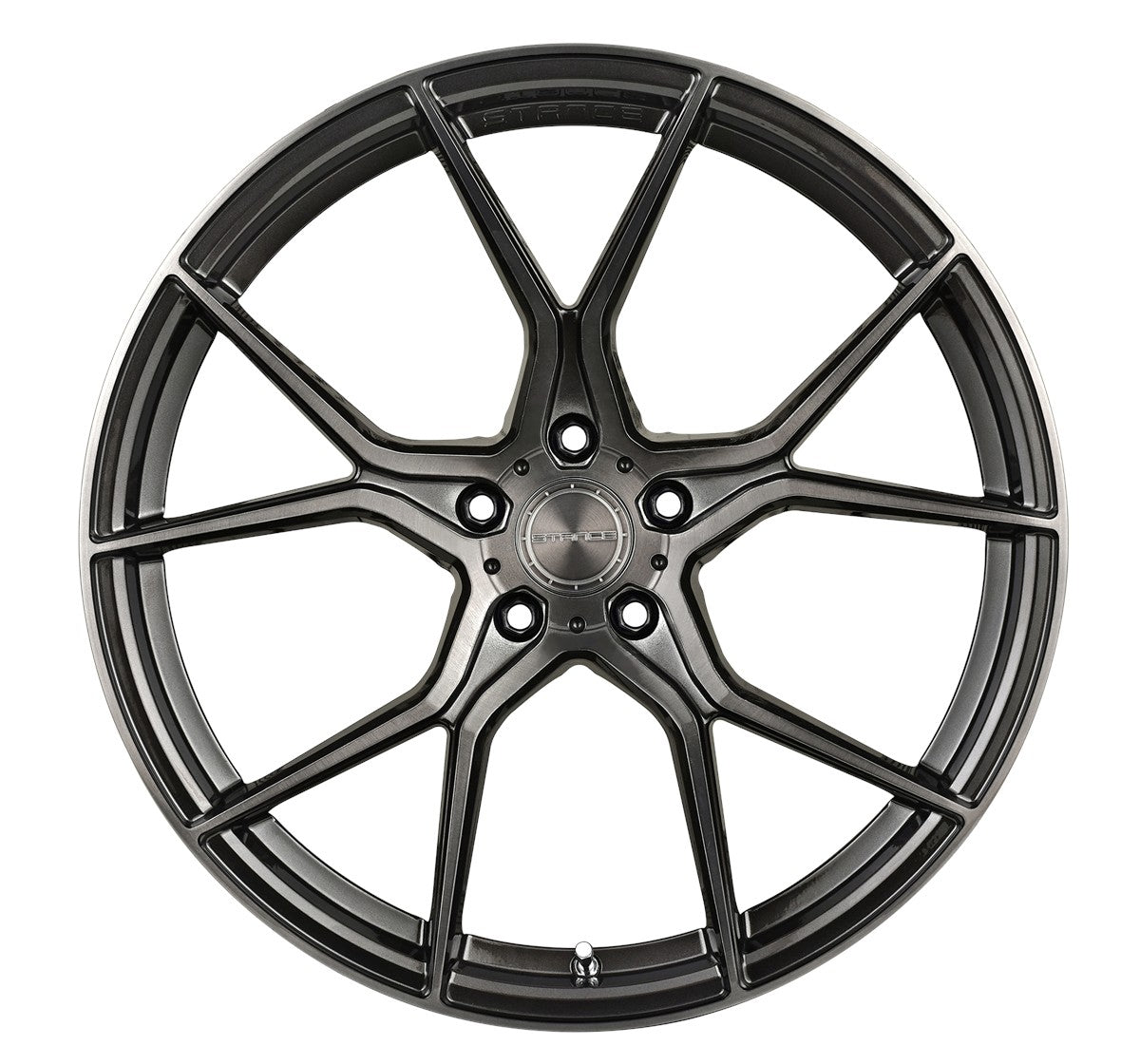 19” Stance SF07 Brushed Dual Gunmetal Concave Wheels - Set of 4 - Motorsports LA