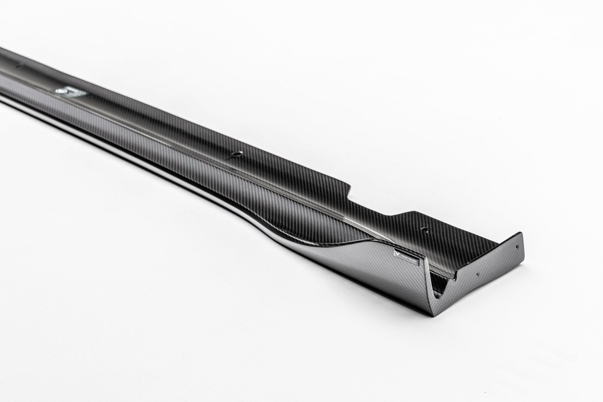 TESLA MODEL 3 VOLTA SIDE SKIRTS CARBON FIBER #TEV1030 - Motorsports LA