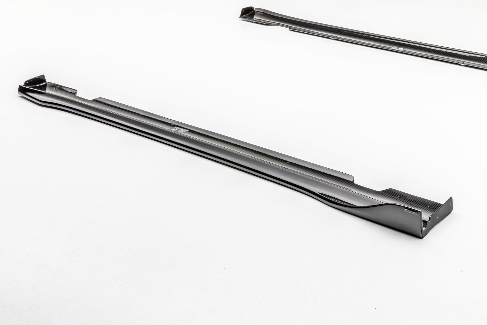 TESLA MODEL 3 VOLTA SIDE SKIRTS CARBON FIBER #TEV1030 - Motorsports LA