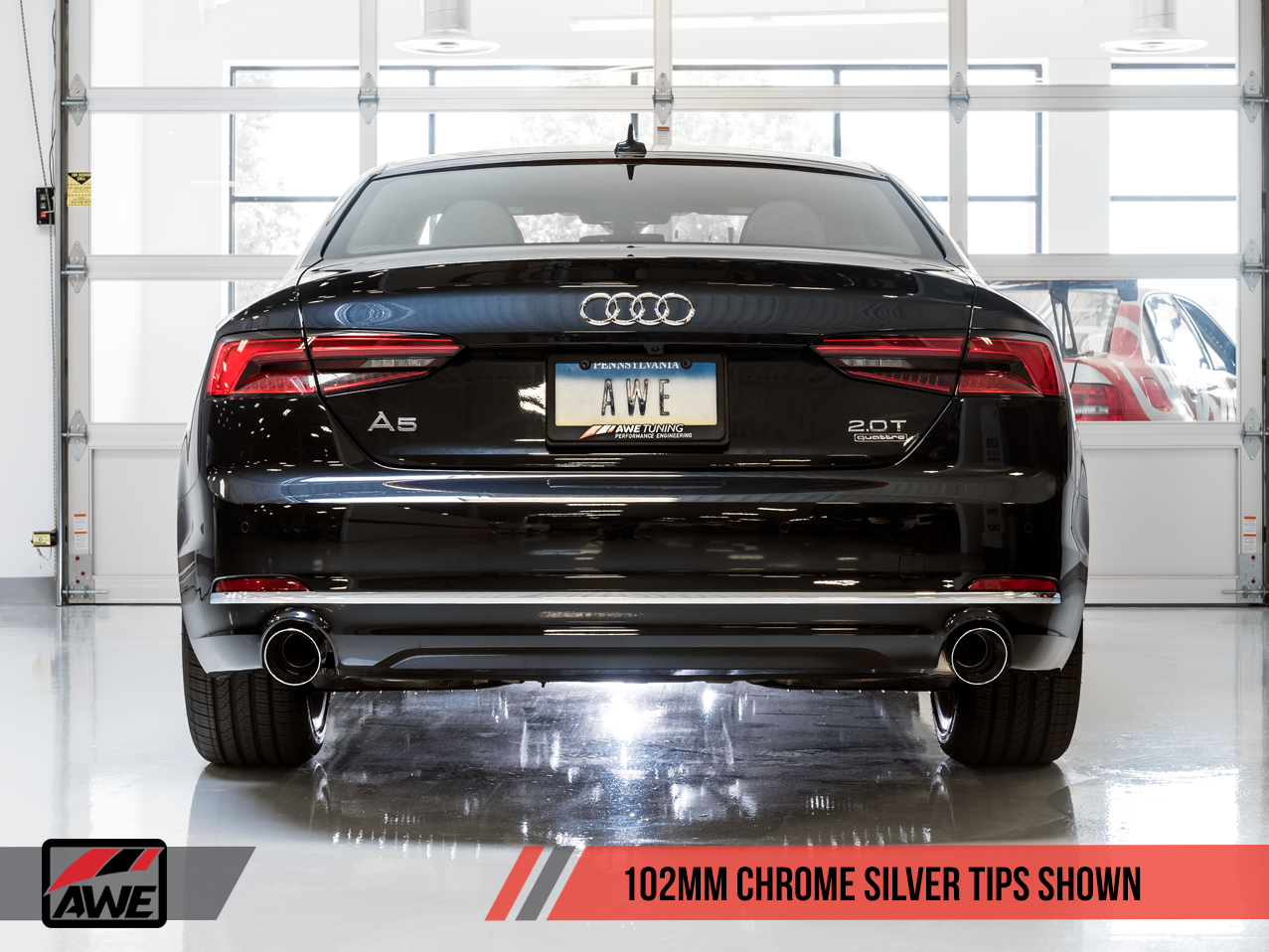 AWE Touring Edition Exhaust for B9 A5, Dual Outlet (includes DP) - Motorsports LA