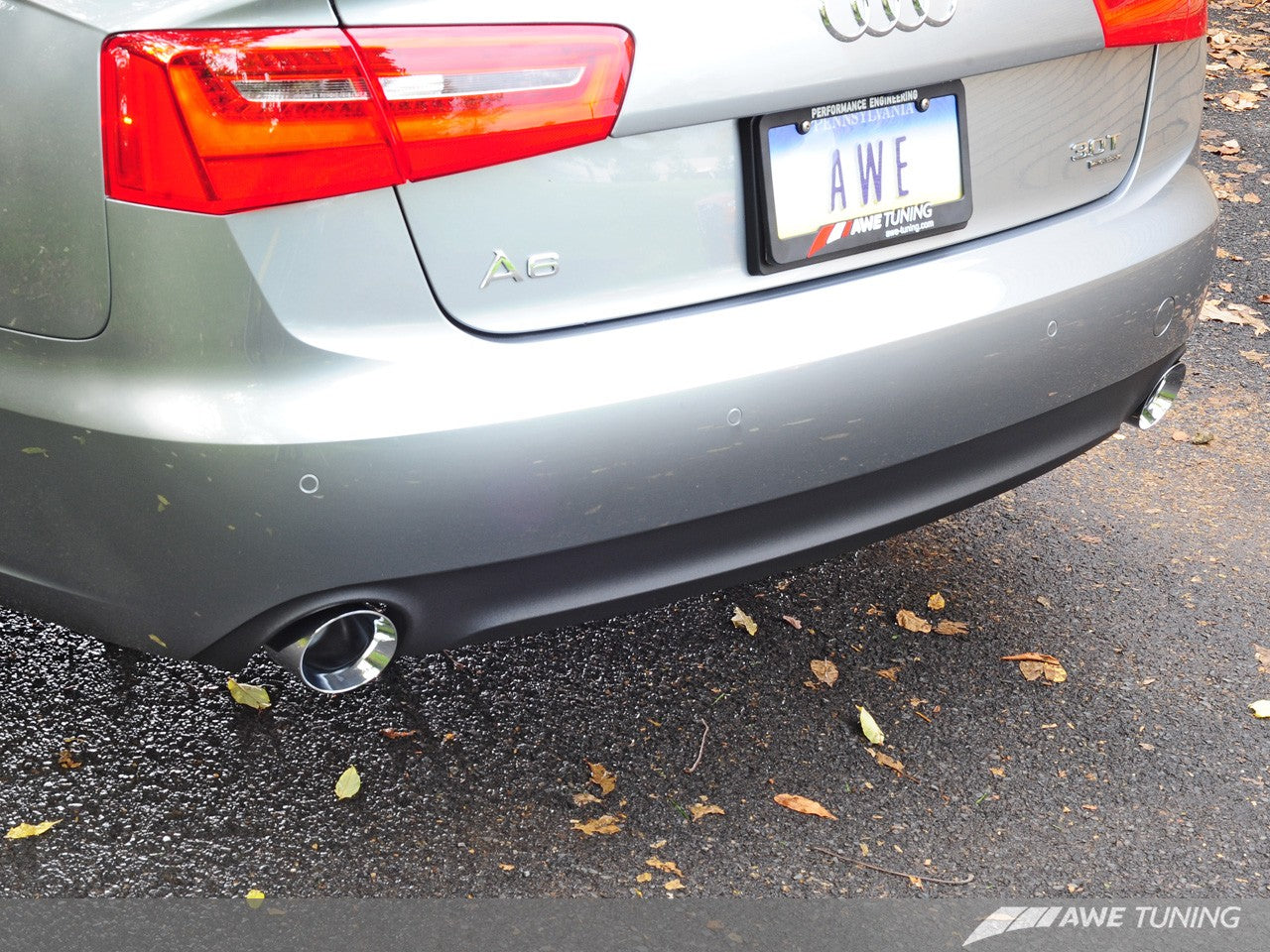 AWE Touring Edition Exhaust for Audi C7 A6 3.0T - Motorsports LA