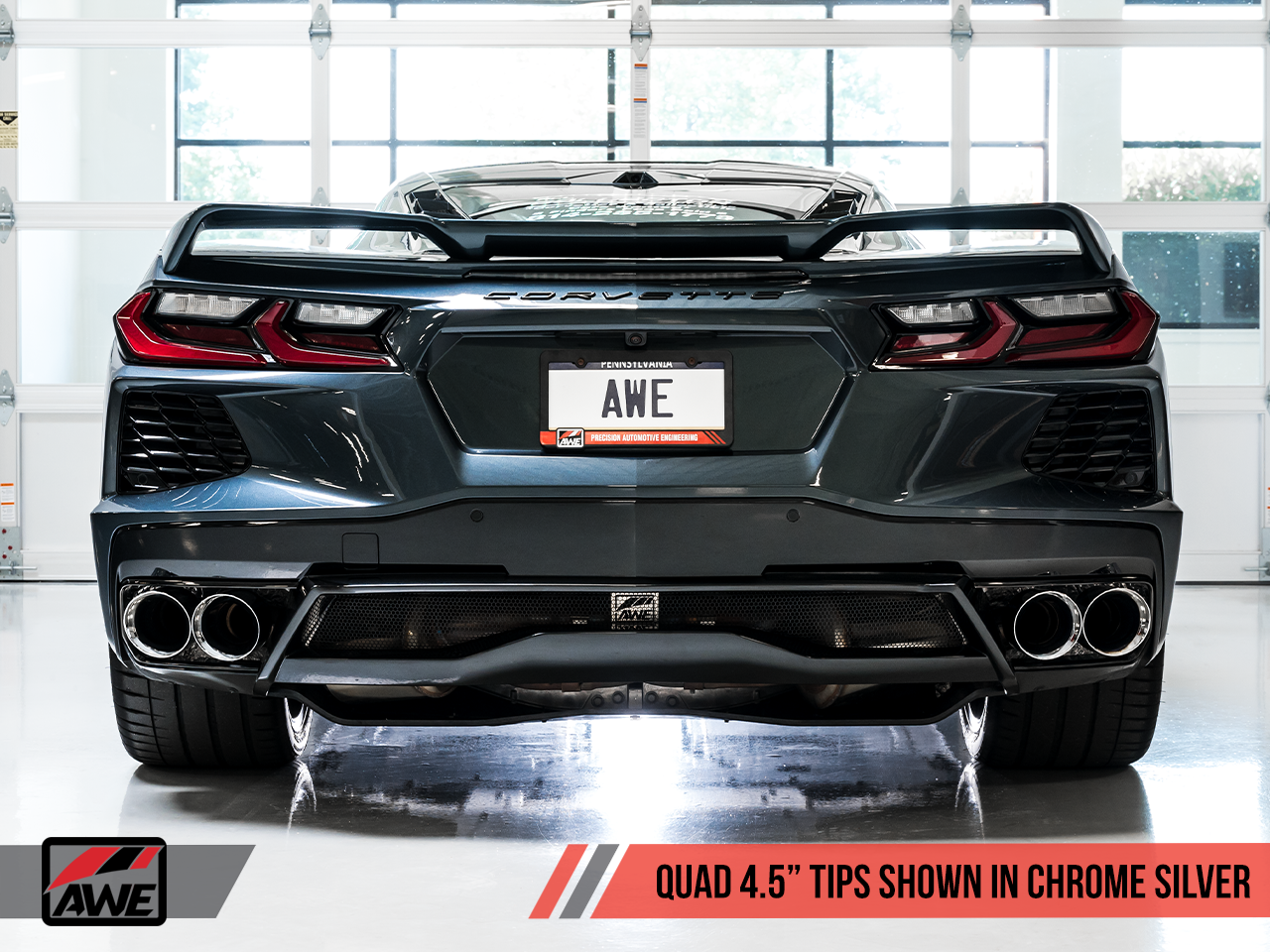 AWE Touring Edition Exhaust for C8 Corvette - Motorsports LA