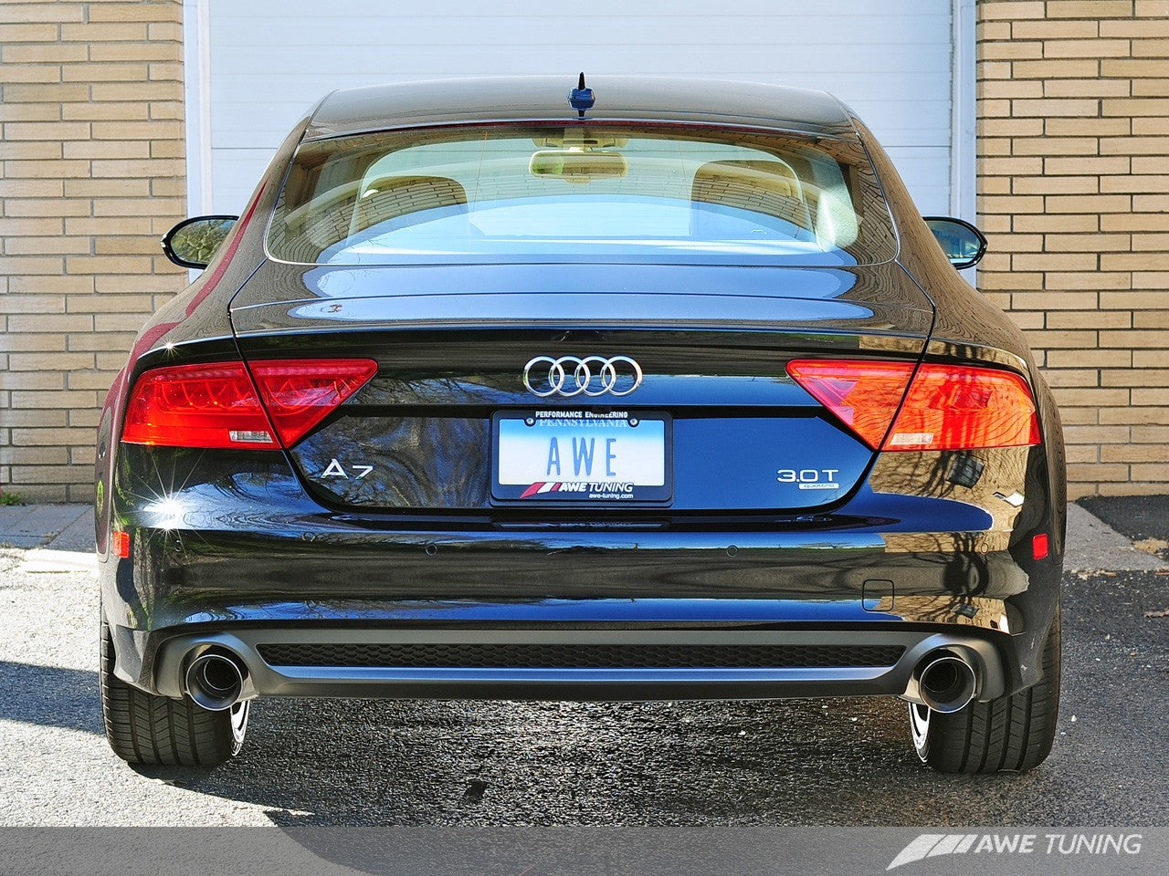AWE Touring Edition Exhaust for Audi C7 A7 3.0T - Motorsports LA