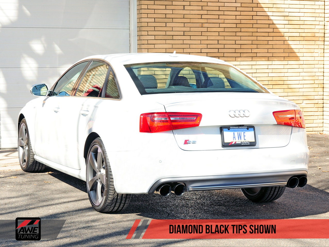 AWE Touring Edition Exhaust for Audi C7 S6 4.0T - Motorsports LA