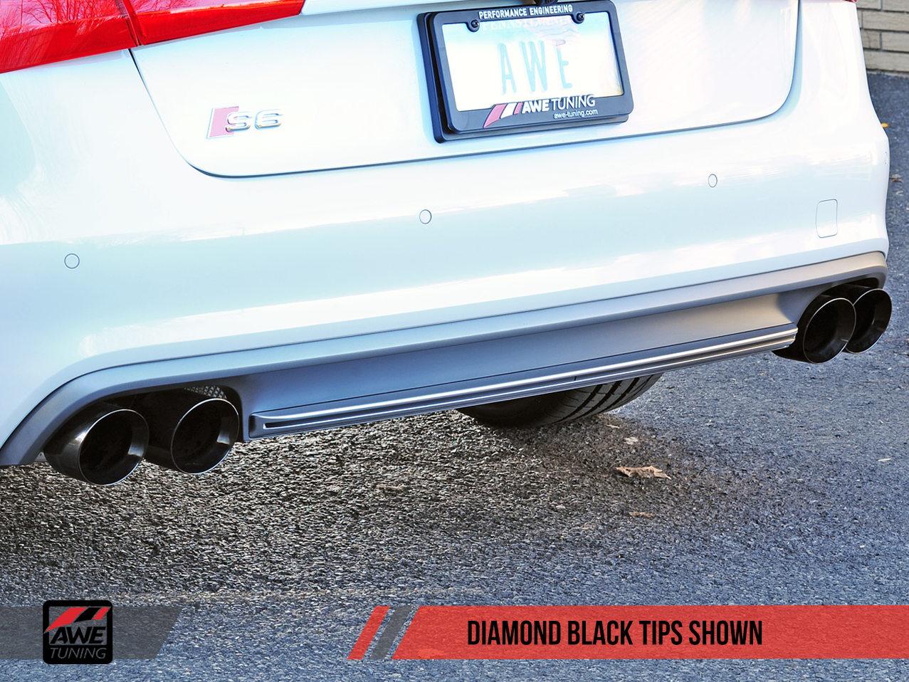AWE Track Edition Exhaust for Audi C7 S6 4.0T - Motorsports LA