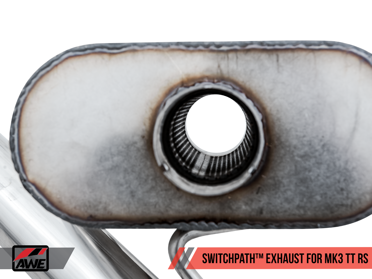 AWE SwitchPath™ Exhaust for Audi MK3 TT RS - Diamond Black RS-style Tips - Motorsports LA