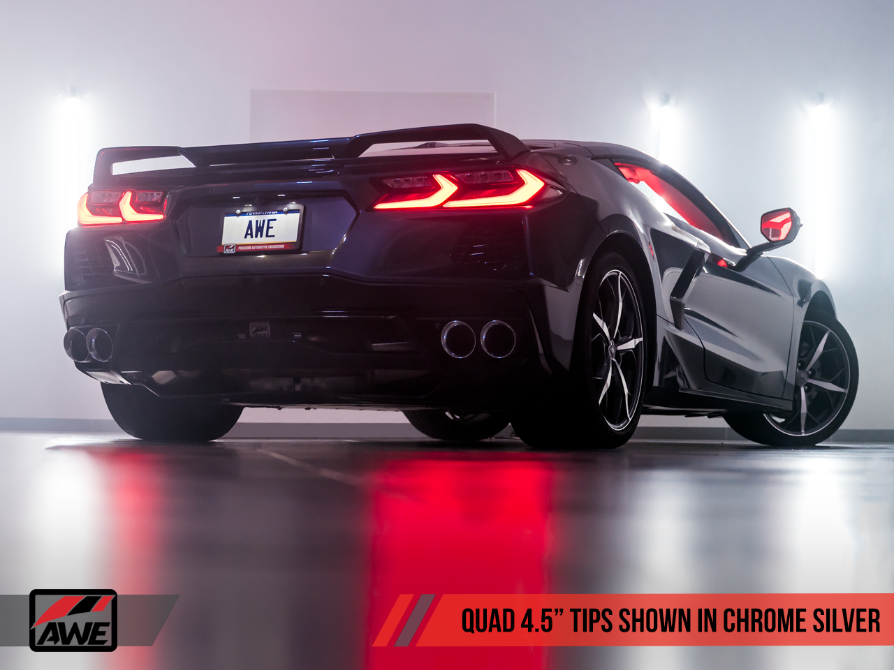 AWE Touring Edition Exhaust for C8 Corvette - Motorsports LA