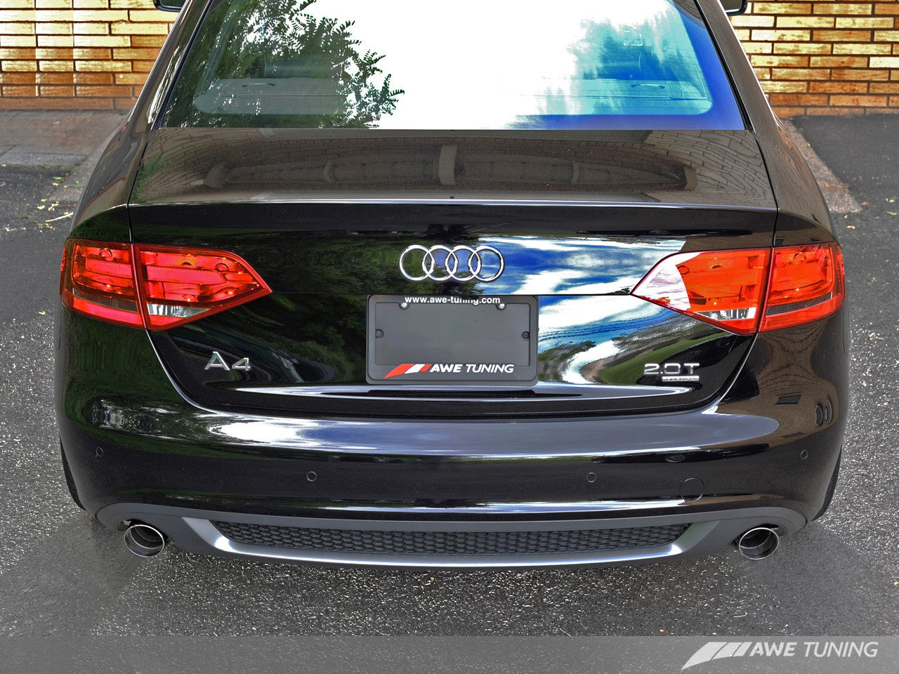 AWE Resonated Performance Downpipe for Audi B8 / B8.5 2.0T - Motorsports LA