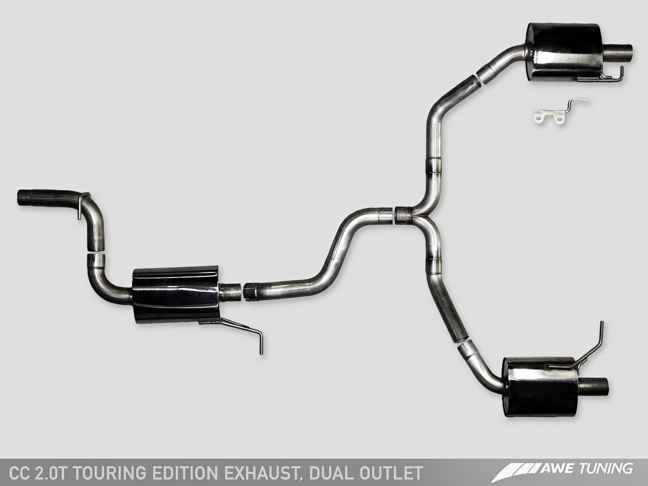 AWE Touring Edition Performance Exhaust for VW CC 2.0T - Motorsports LA
