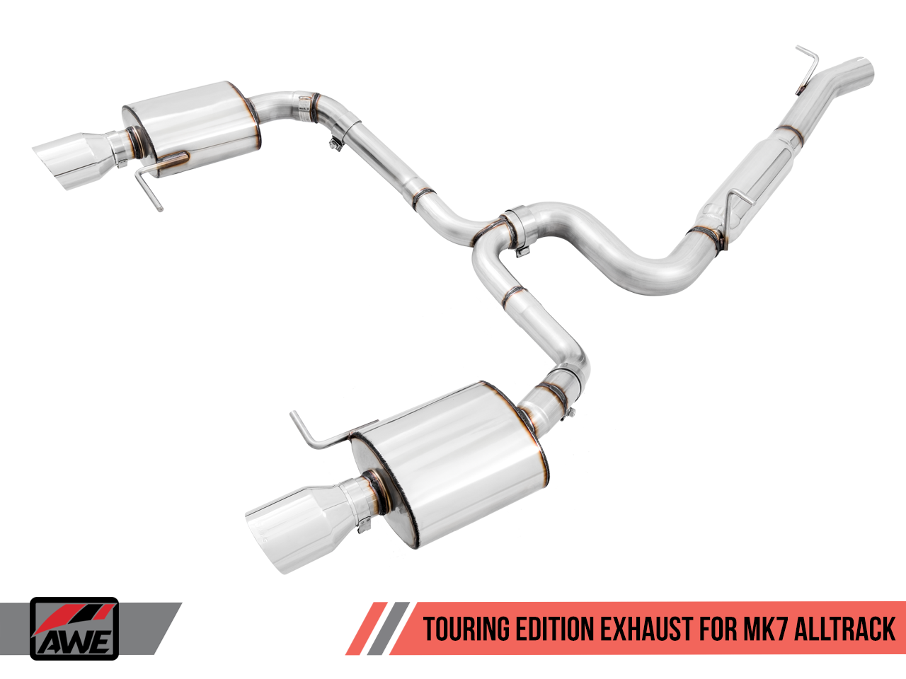 AWE Track Edition Exhaust for VW Golf Alltrack / Sportwagen 4Motion - Motorsports LA