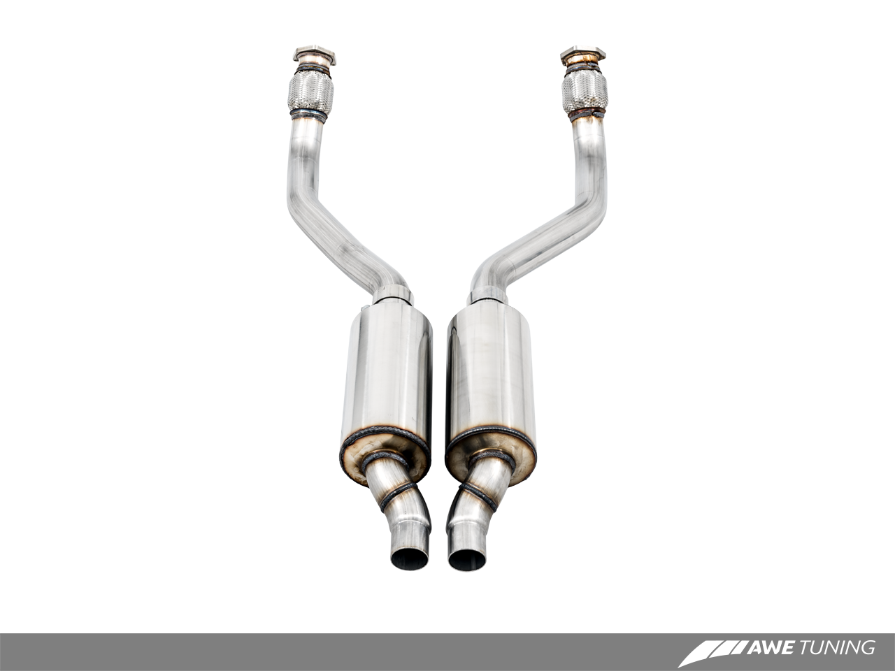 AWE Touring Edition Exhaust for Audi C7.5 A6 3.0T - Quad Outlet - Motorsports LA