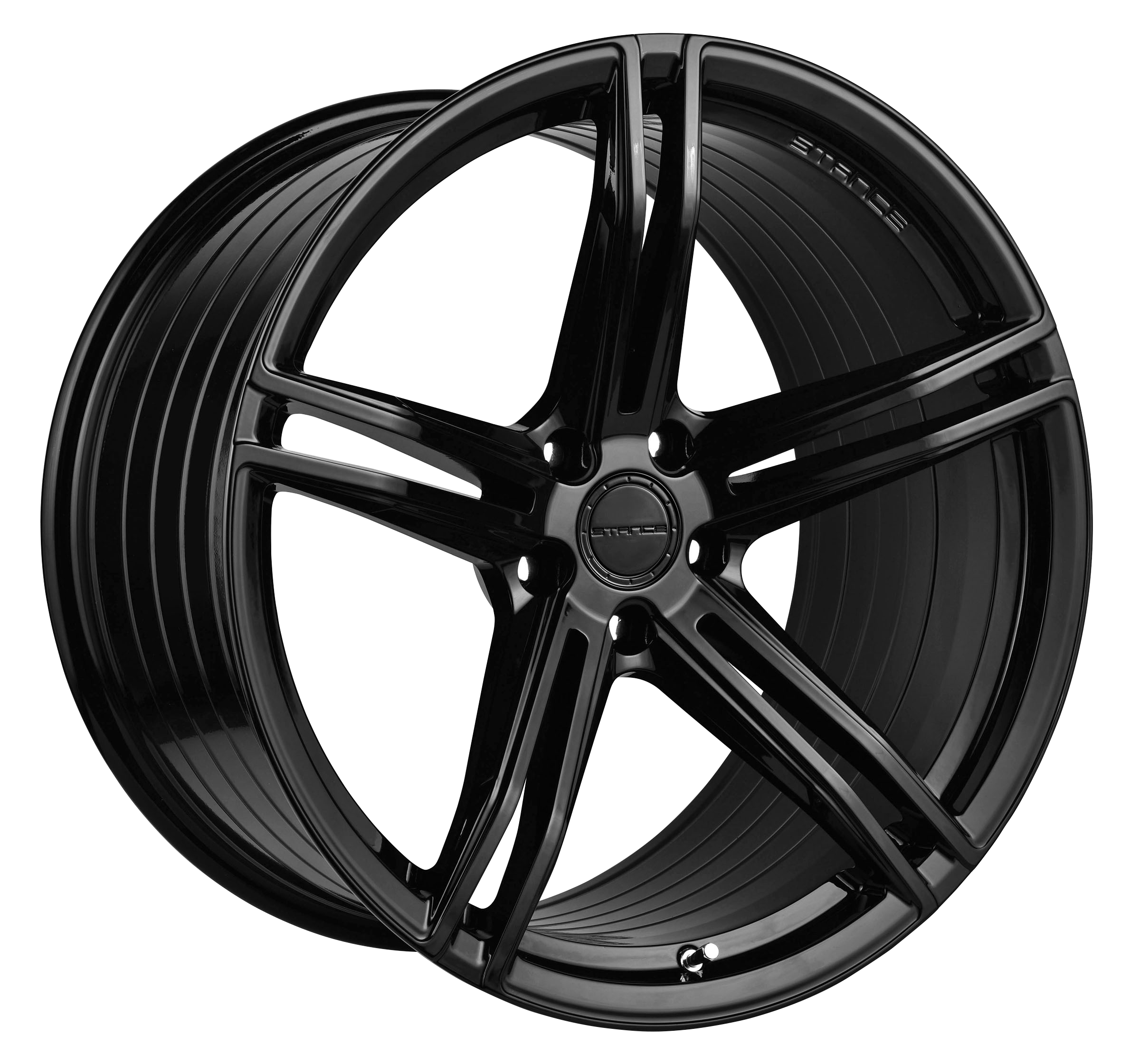 19” Stance SF08 Gloss Black Concave Wheels - Set of 4 - - Motorsports LA