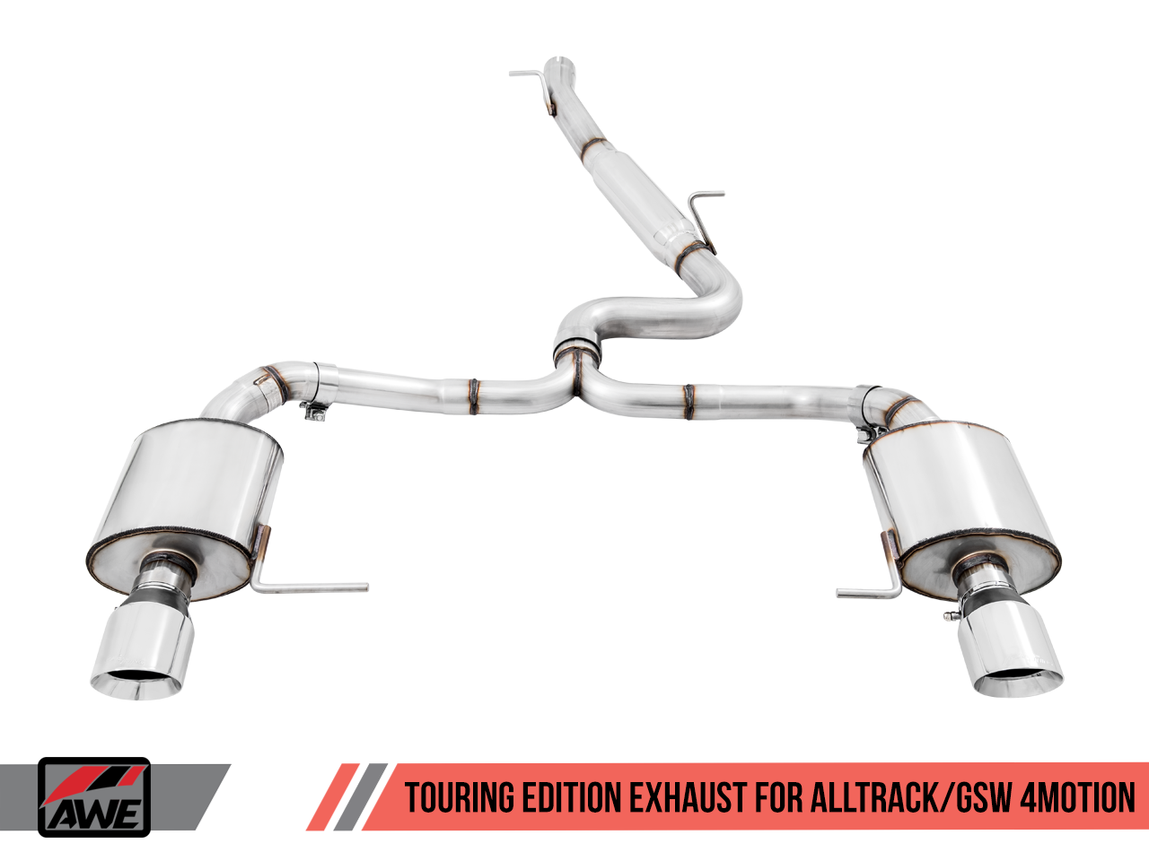 AWE Touring Edition Exhaust for VW Golf Alltrack / Sportwagen 4Motion - Motorsports LA