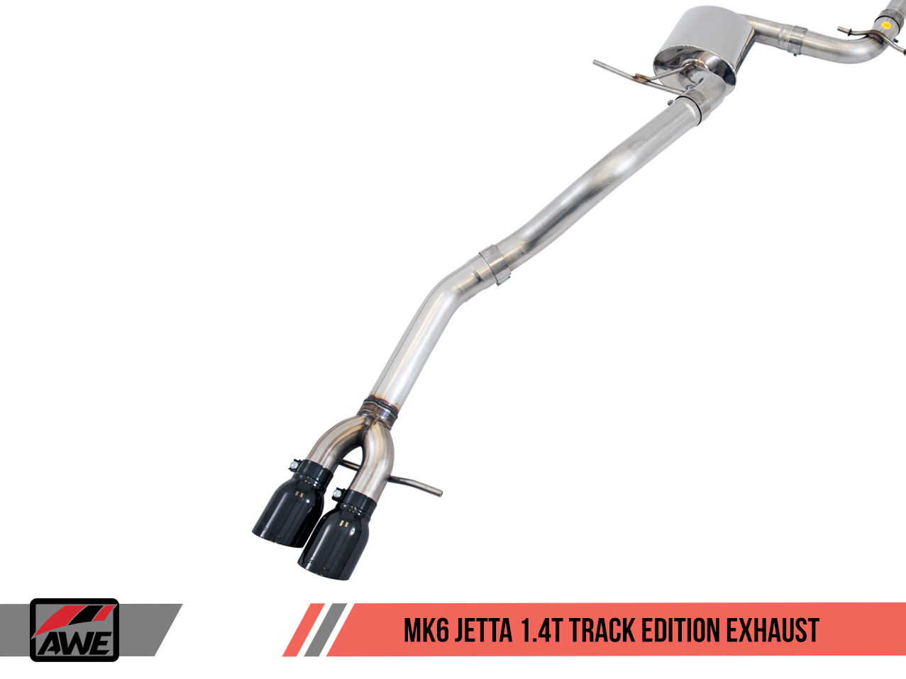 AWE Track Edition Exhaust for MK6 Jetta 1.4T - Motorsports LA