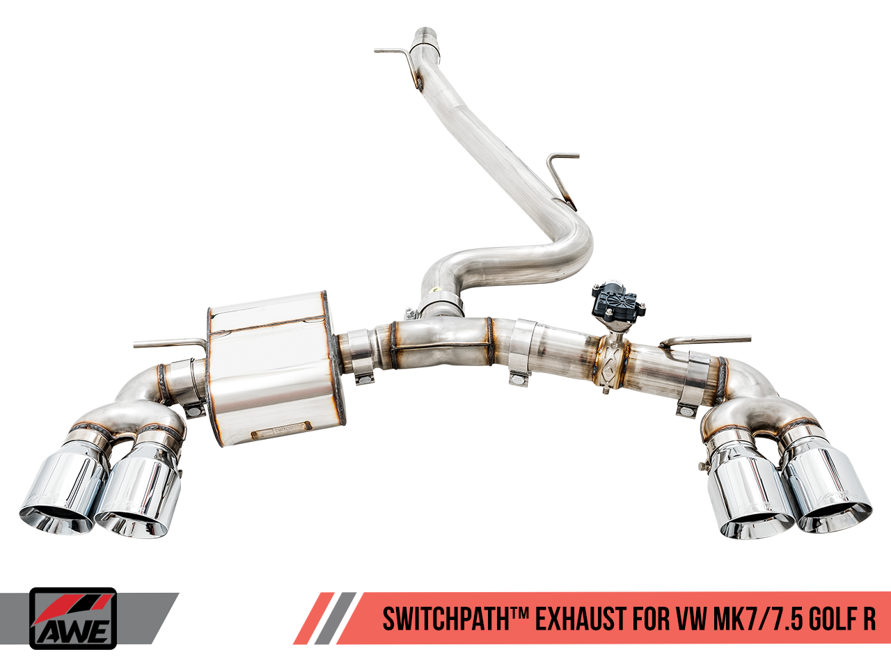 AWE Track Edition Exhaust for MK7.5 Golf R - Motorsports LA