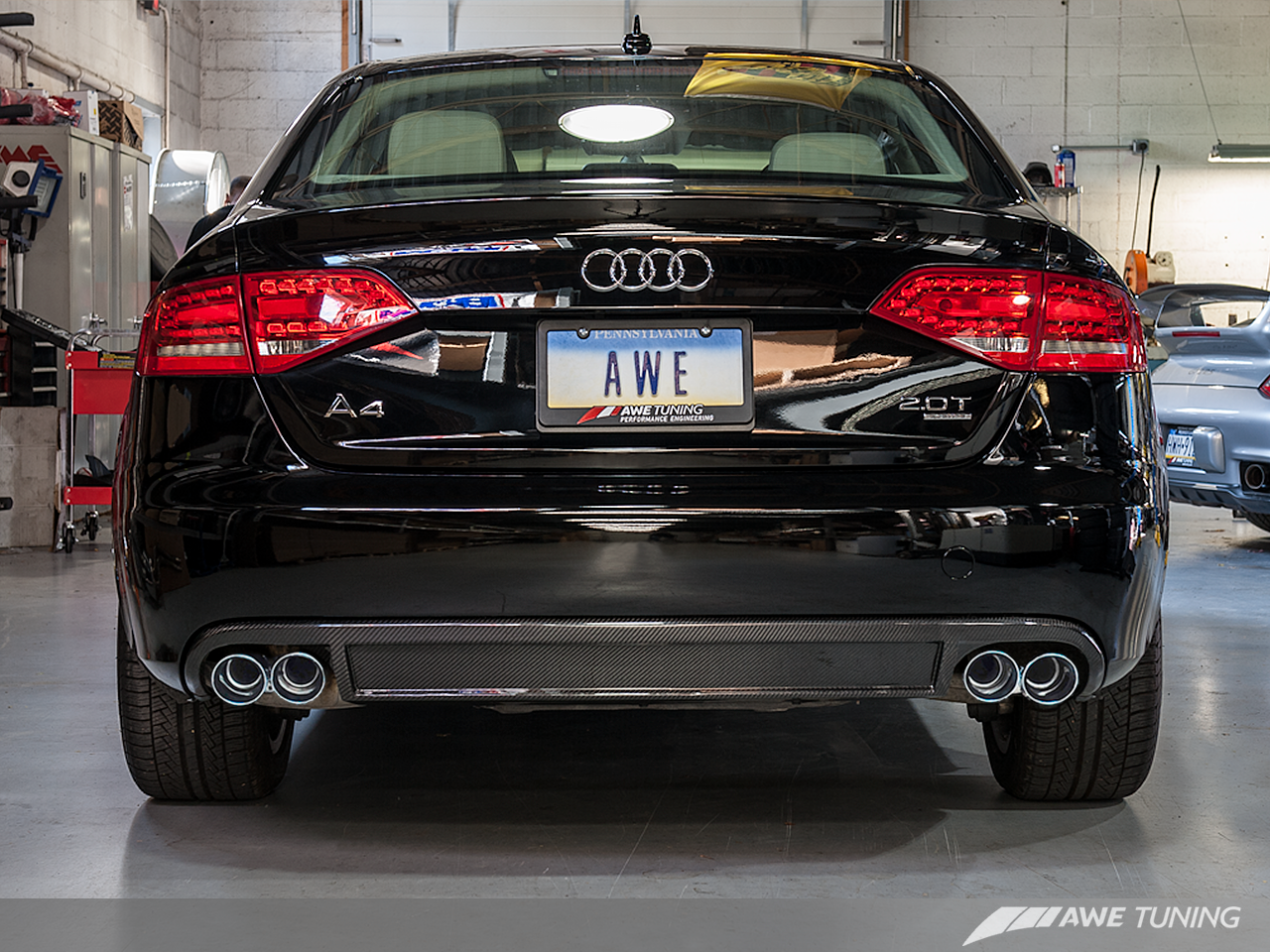 AWE Touring Edition Exhaust for B8 A4 2.0T - Motorsports LA