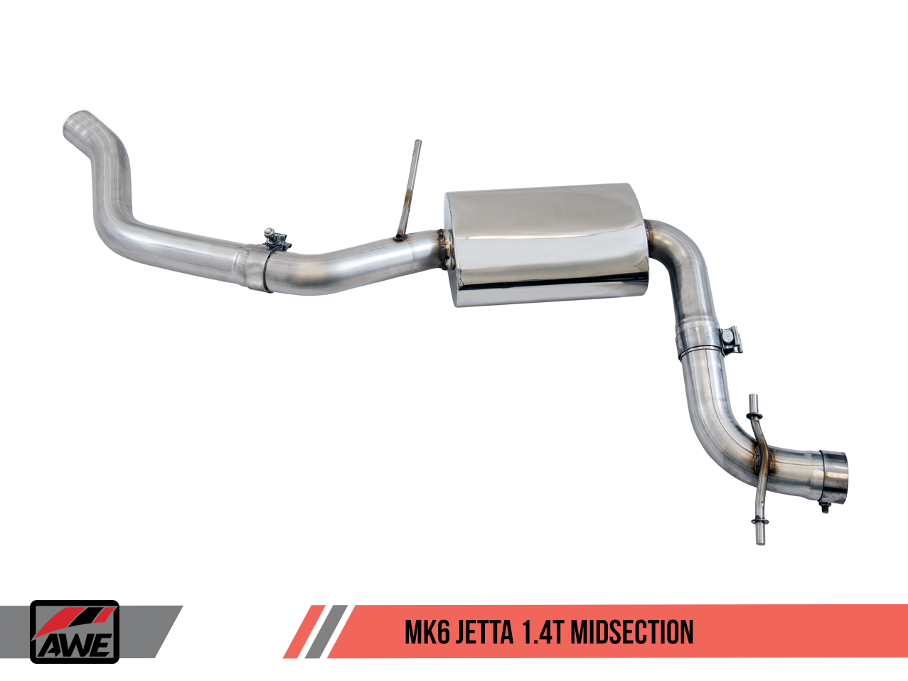 AWE Track Edition Exhaust for MK6 Jetta 1.4T - Motorsports LA