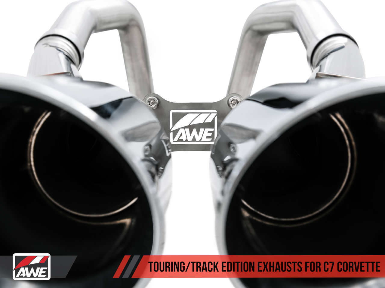 AWE Track Edition Axleback Exhaust for C7 Corvette Stingray / Z51 / Grand Sport / Z06 / ZR1 - Motorsports LA