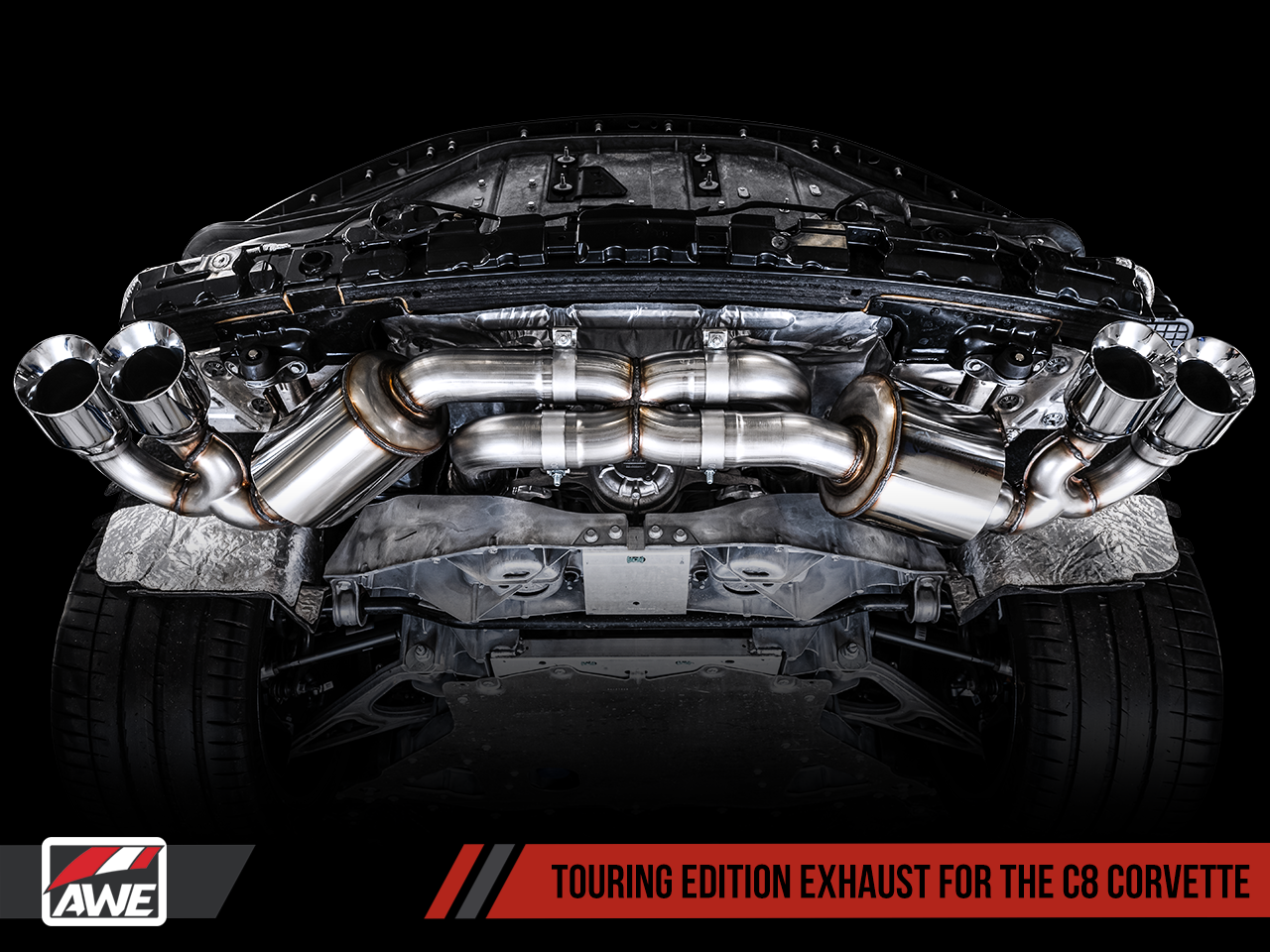 AWE Touring Edition Exhaust for C8 Corvette - Motorsports LA