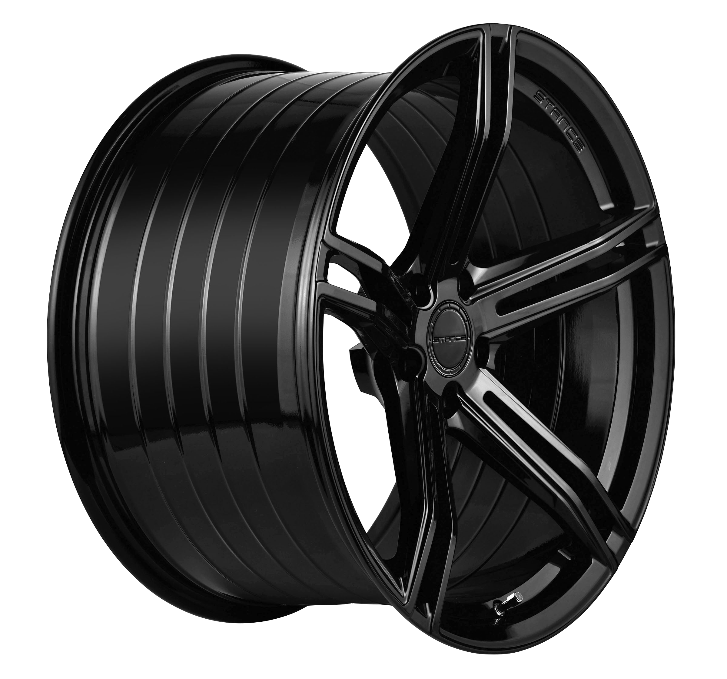 19” Stance SF08 Gloss Black Concave Wheels - Set of 4 - - Motorsports LA