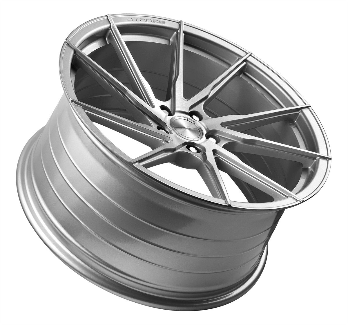20” Stance SF01 Brush Silver Concave Wheels - Set of 4 - Motorsports LA