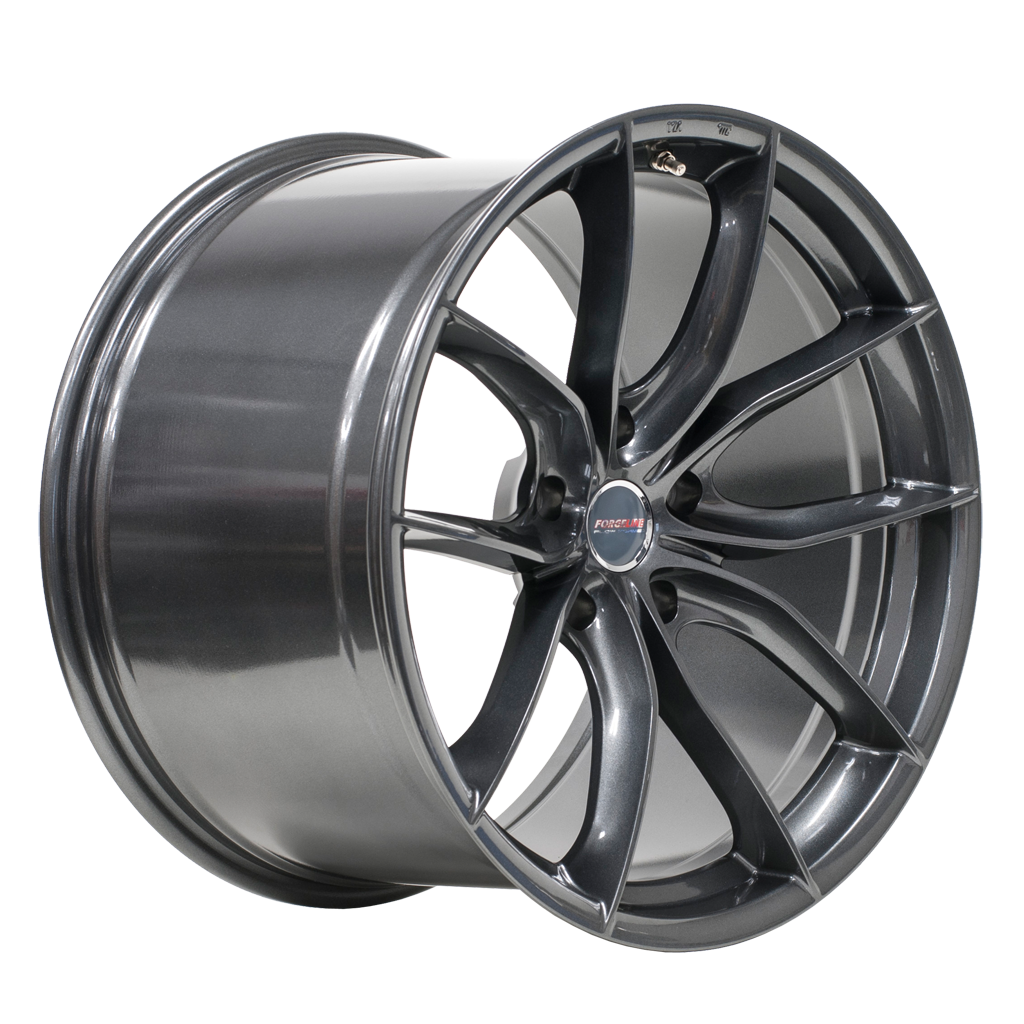 Forgeline F01 Anthracite - Corvette 19x8.5 20x11 Set of 4 - Motorsports LA