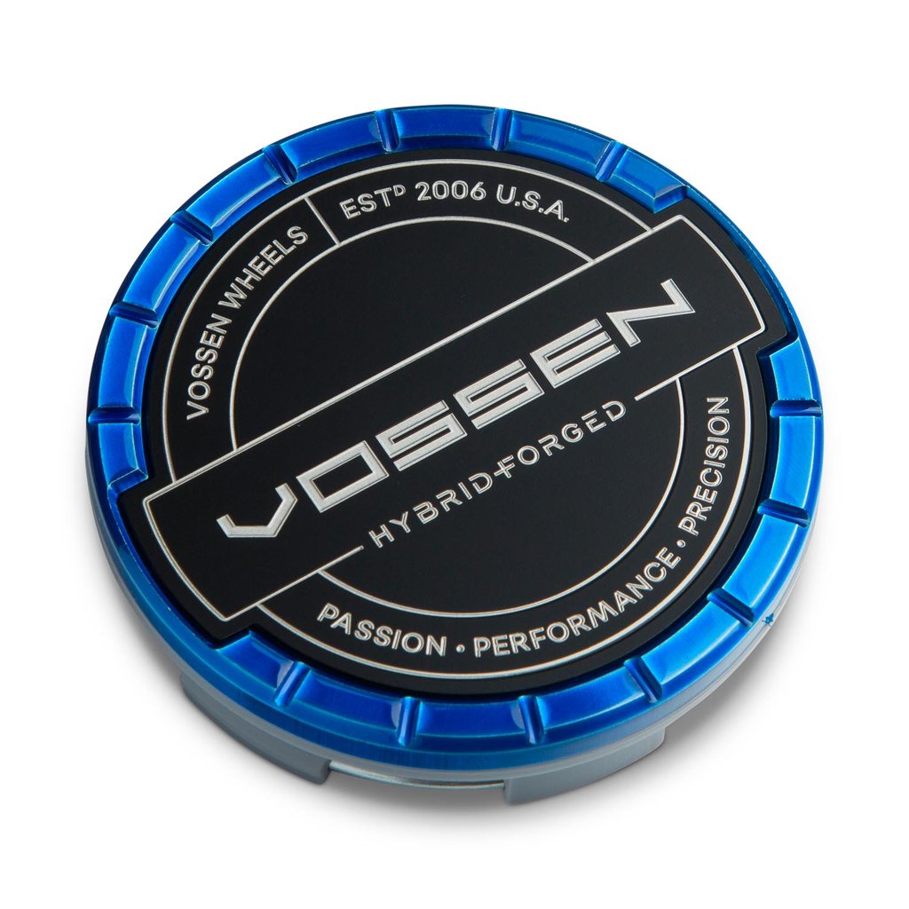 Hybrid Forged Billet Sport Cap Set For VF & HF Series Wheels (Fountain Blue) - Motorsports LA