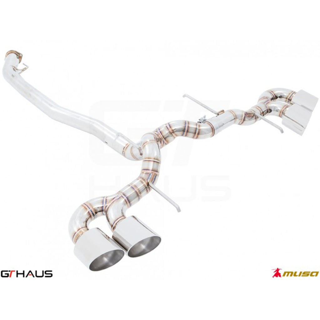 GT HAUS - MUSA EXHAUST SYSTEM - NISSAN (R35) SKYLINE GT-R GTR (V6 TURBO COUPE) 2008-2010 - Motorsports LA