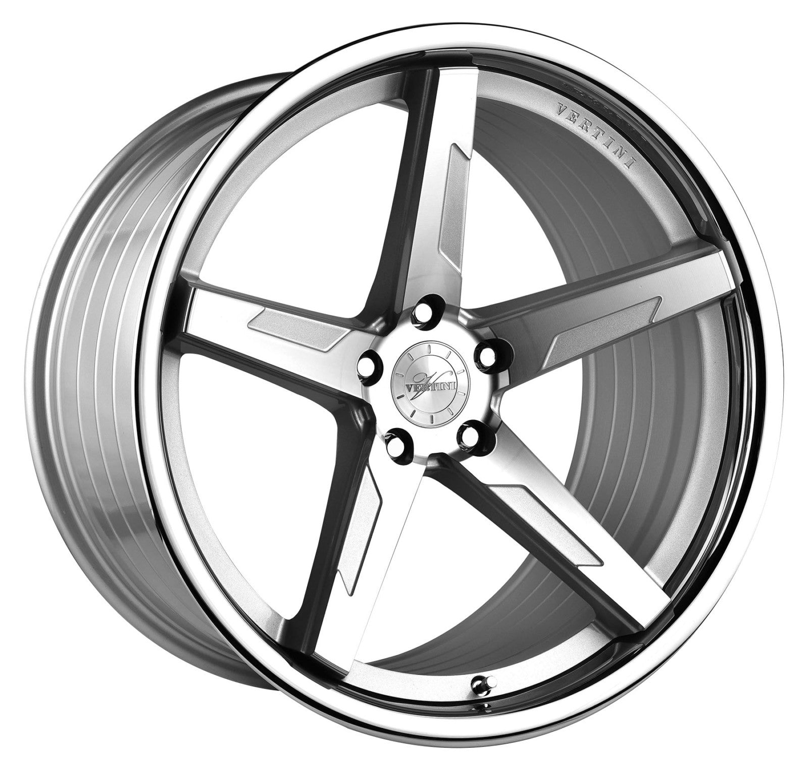 20” Vertini RFS1.7 Machined Silver Wheels - Set of 4 - Motorsports LA