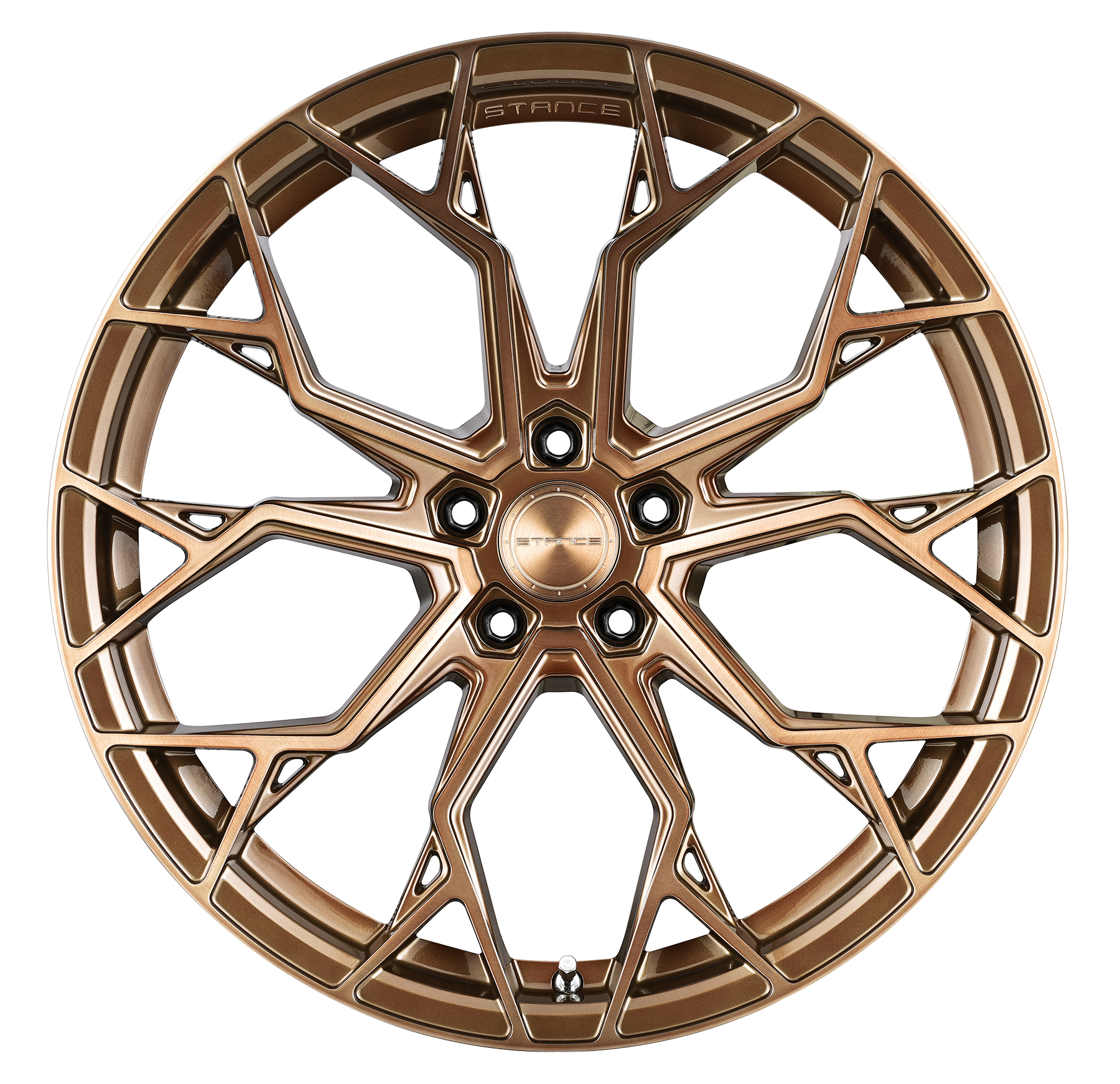 20” Stance SF10 Wheels Brushed Dual Gunmetal - Set of 4 - Motorsports LA