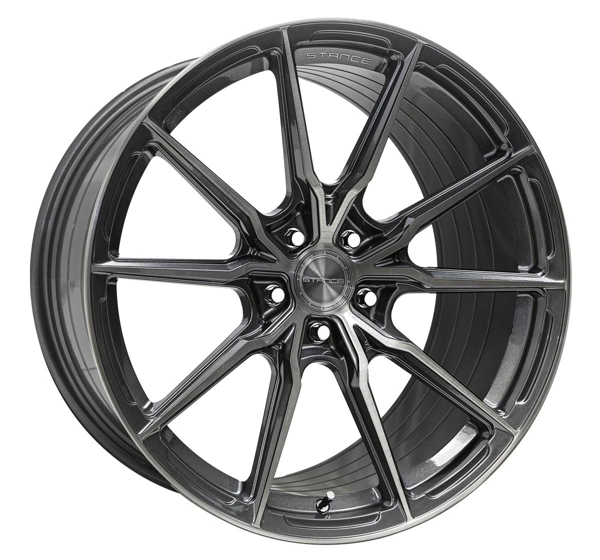 20” Stance SF11 Wheels Brushed Dual Gunmetal - Set of 4 - Motorsports LA