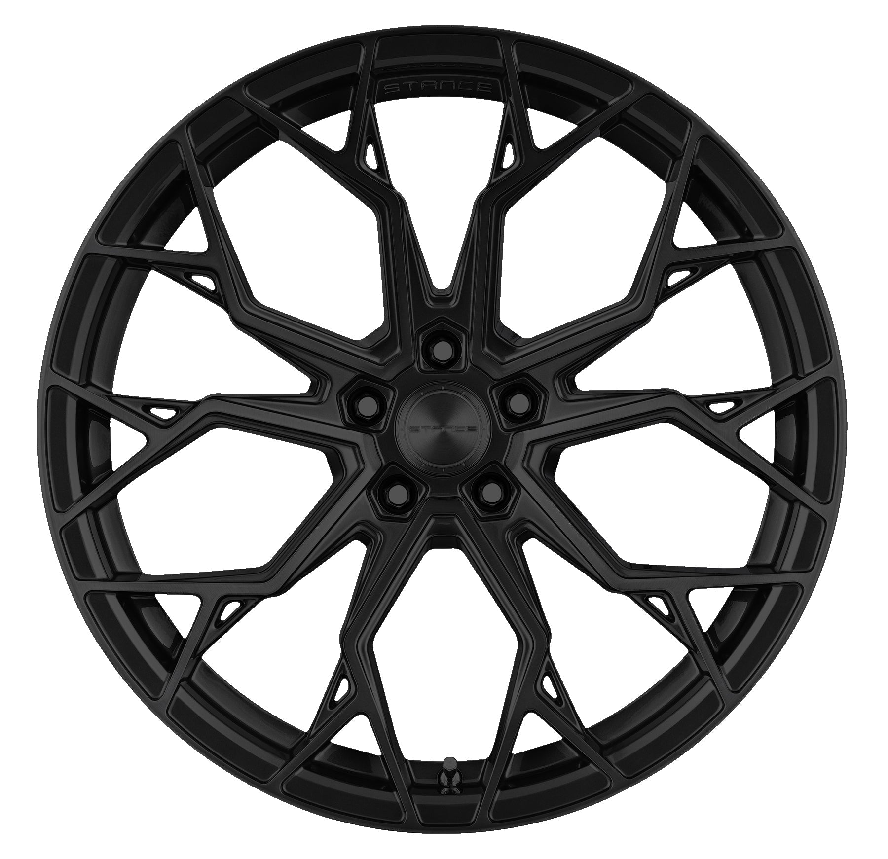 20” Stance SF10 Wheels Satin Black - Set of 4 - Motorsports LA