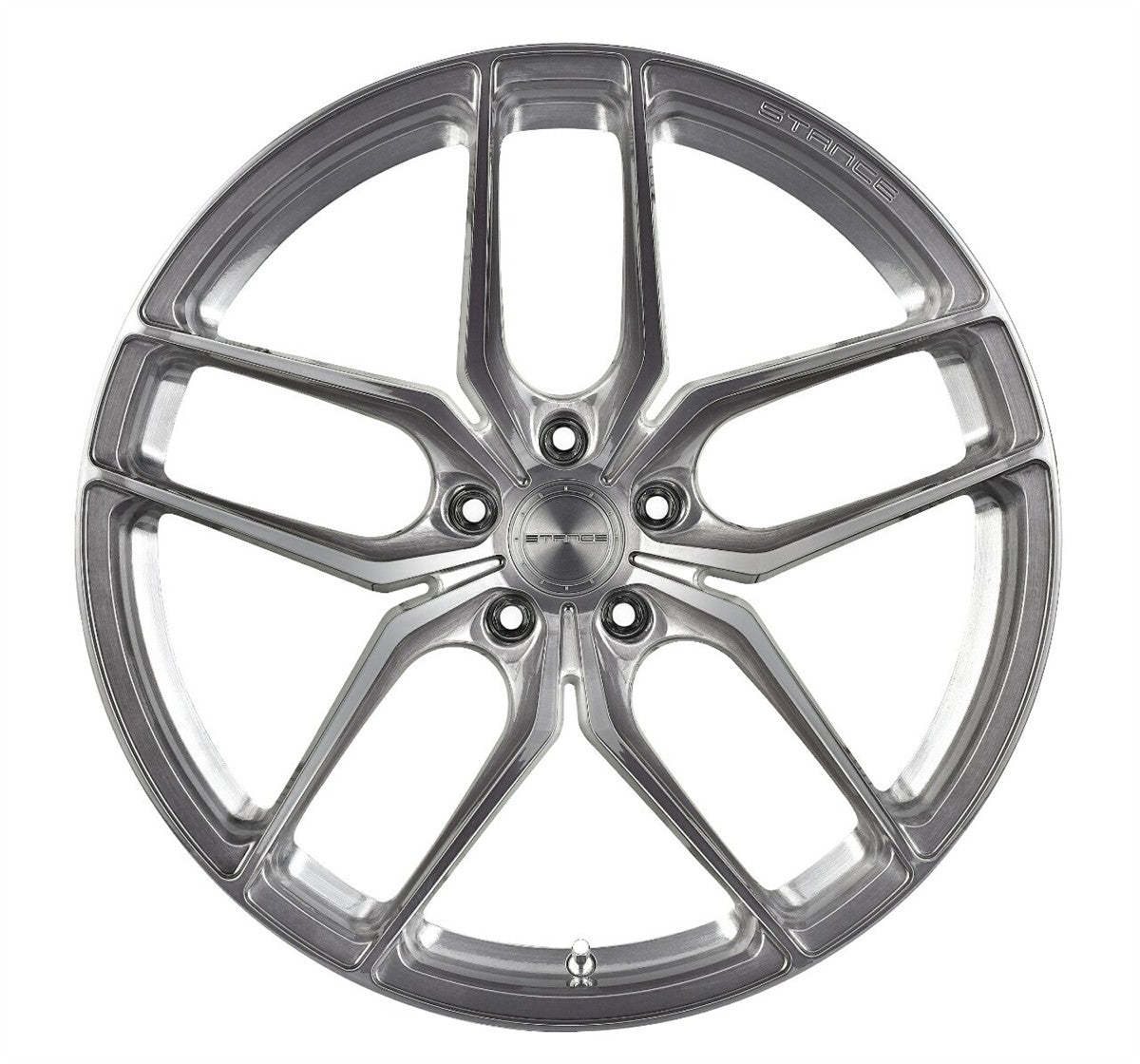 19” Stance SF03 Brushed Titanium  Concave Wheels - Set of 4 - Motorsports LA