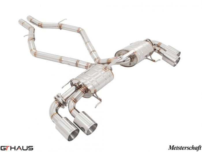 GT-HAUS Meisterschaft Exhaust for Alfa Romeo Giulia Quadrifoglio (2.9L V6 Twin Turbo) - Motorsports LA