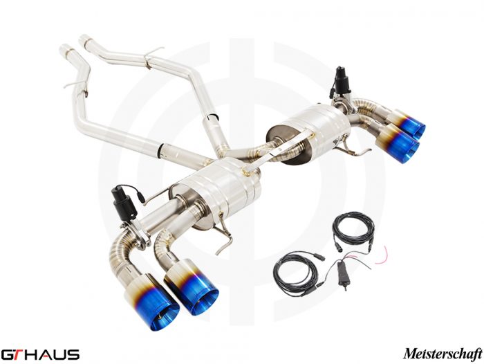 GT-HAUS Meisterschaft Exhaust for Alfa Romeo Giulia Quadrifoglio (2.9L V6 Twin Turbo) - Motorsports LA