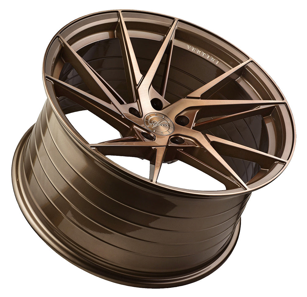19” Vertini RFS1.9 Brushed Dual Gunmetal Concave Wheels - Set of 4 - Motorsports LA