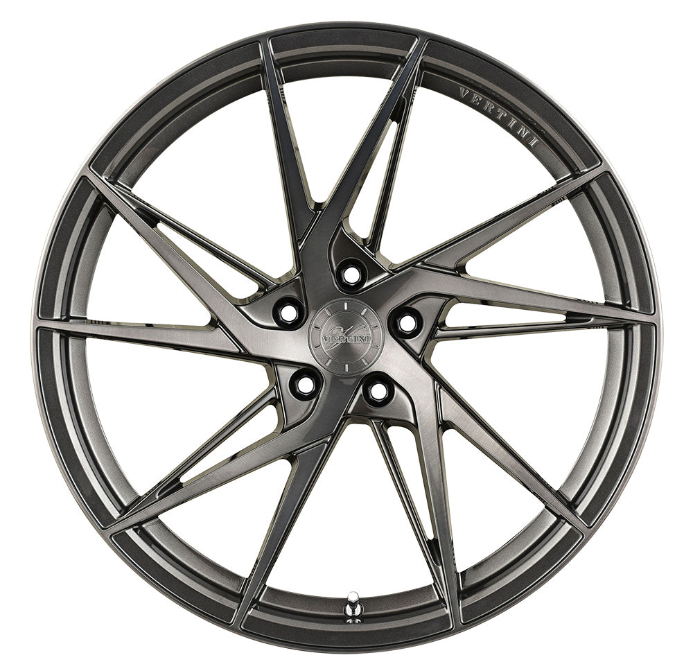 19” Vertini RFS1.9 Brushed Dual Bronze Concave Wheels - Set of 4 - Motorsports LA