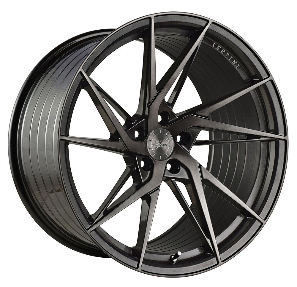 20” Vertini RFS1.9 Brushed Dual Gunmetal Concave Wheels - Set of 4 - Motorsports LA