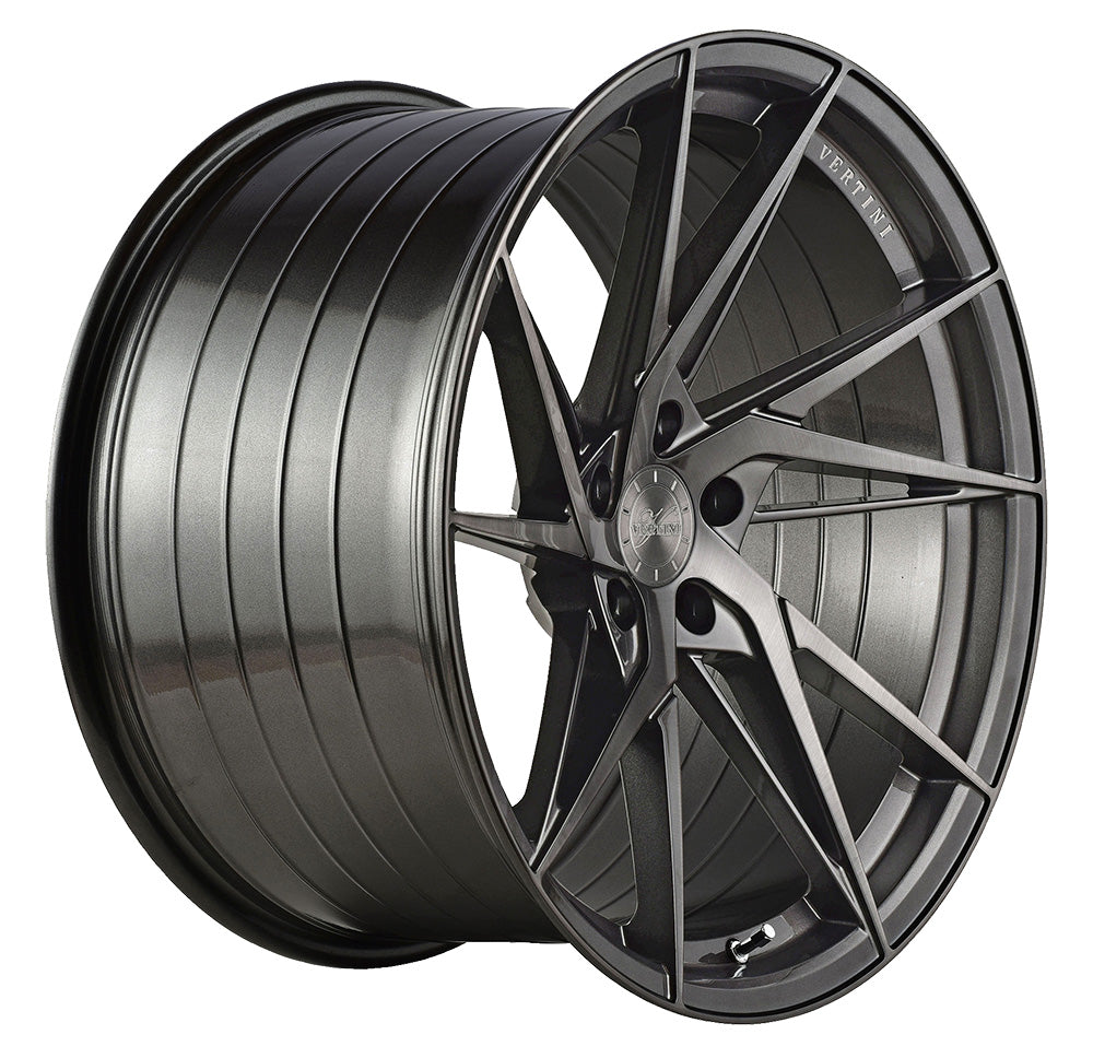 20” Vertini RFS1.9 Brushed Dual Gunmetal Concave Wheels - Set of 4 - Motorsports LA