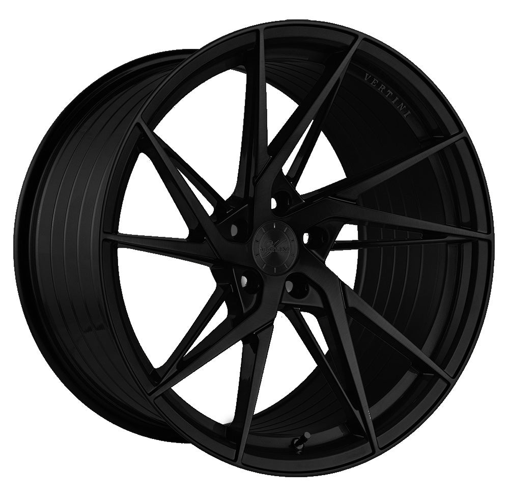 19” Vertini RFS1.9 Satin Black Concave Wheels - Set of 4 - Motorsports LA