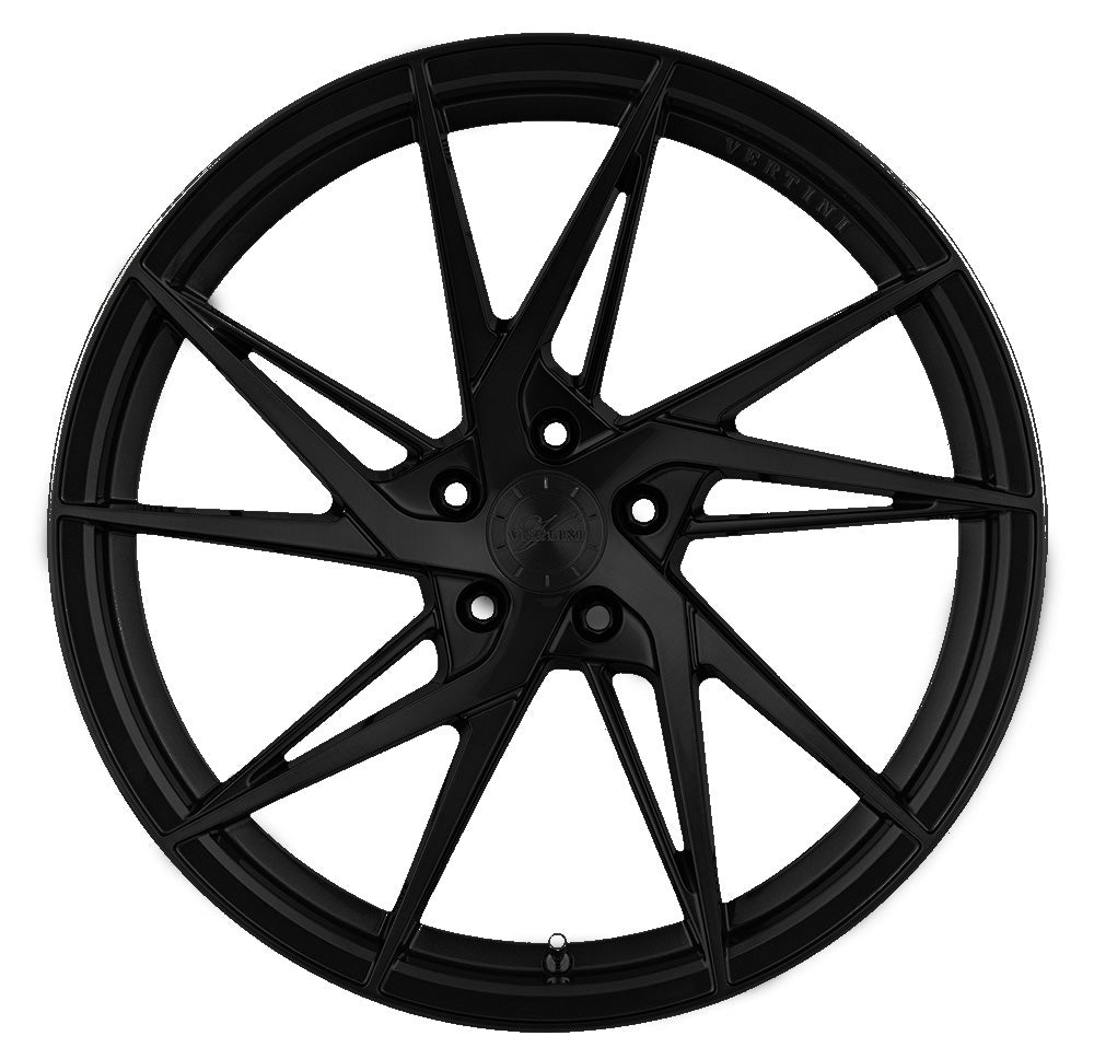 20” Vertini RFS1.9 Satin Black Concave Wheels - Set of 4 - Motorsports LA