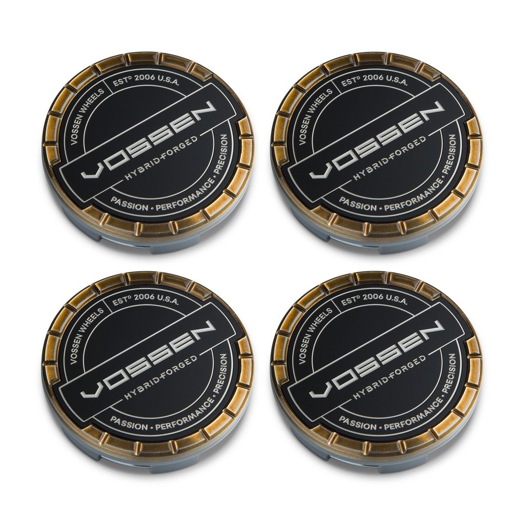 Hybrid Forged Billet Sport Cap Set For VF & HF Series Wheels (Brickell Bronze) - Motorsports LA