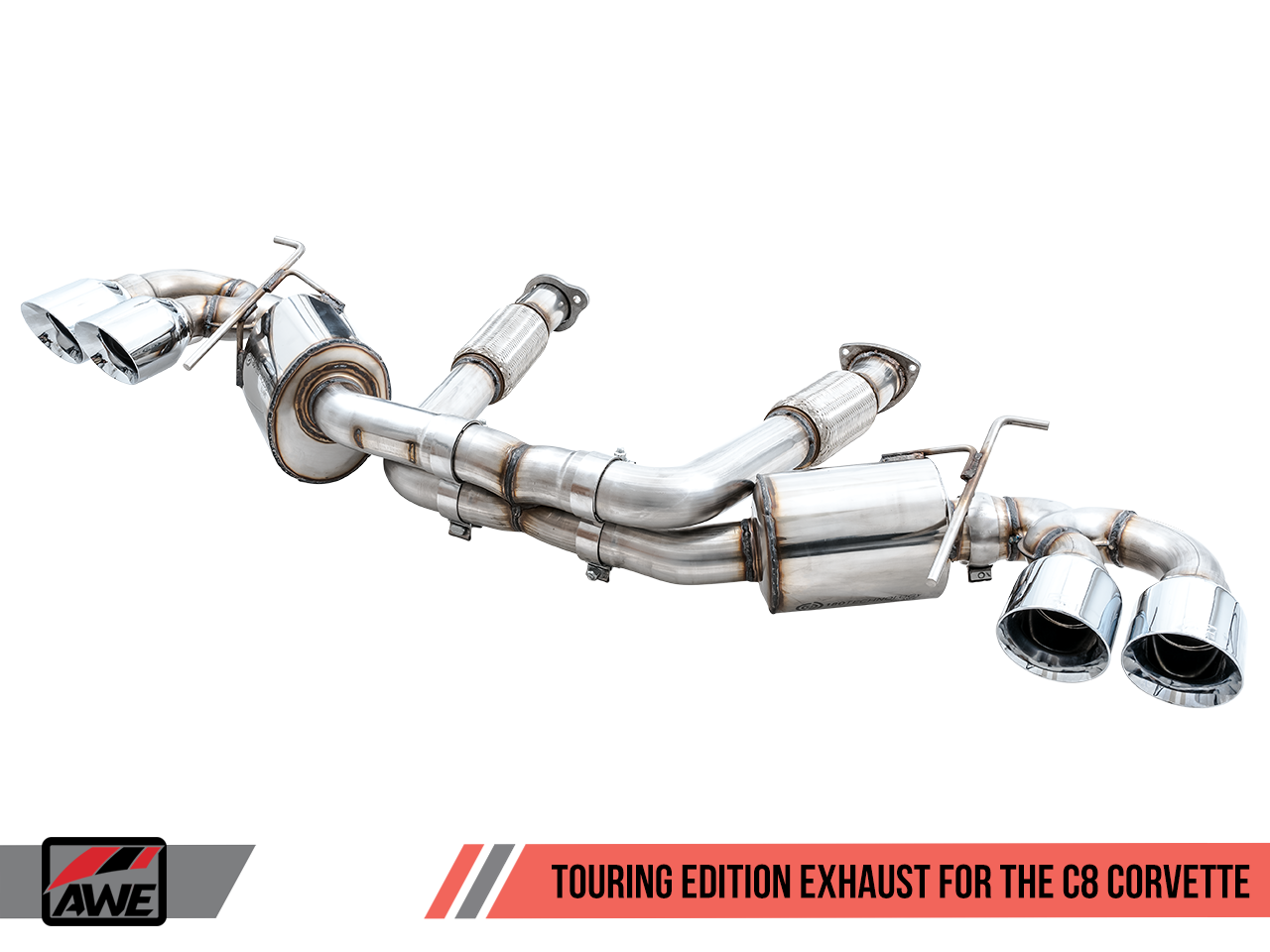 AWE EXHAUST FOR THE CORVETTE C8 - TOURING EDITION - Motorsports LA