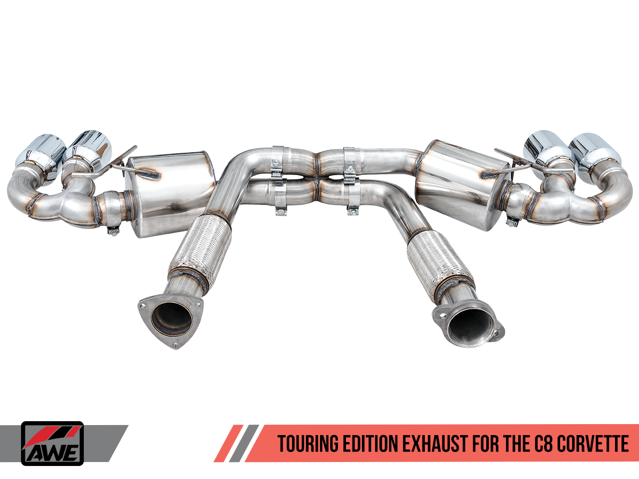 AWE EXHAUST FOR THE CORVETTE C8 - TOURING EDITION - Motorsports LA